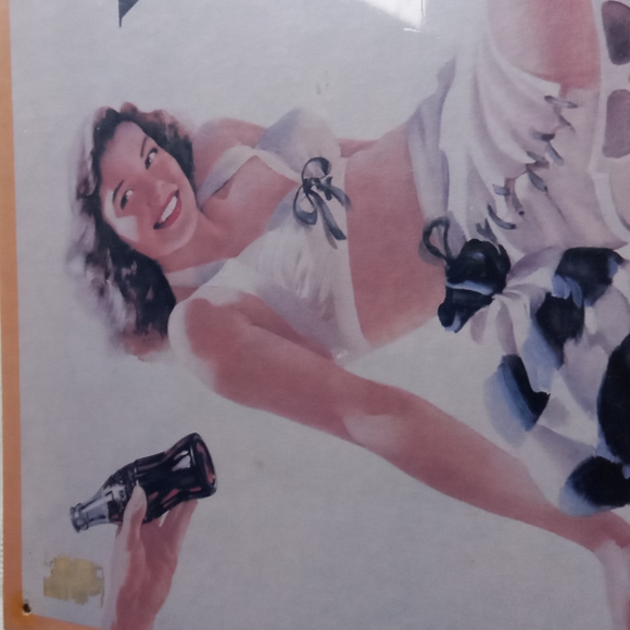 Coca-Cola cardboard advertising - Picture 3 of 3